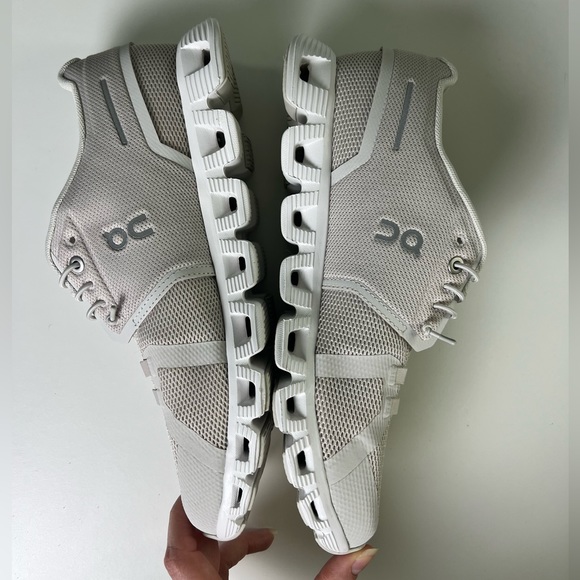 On Cloud On Running Cloud 5 Pearl White 9 - Picture 6 of 10